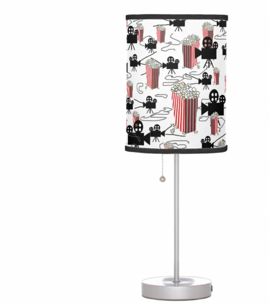 Just sold Movies and Popcorn Pattern Lamp on My Zazzle store!