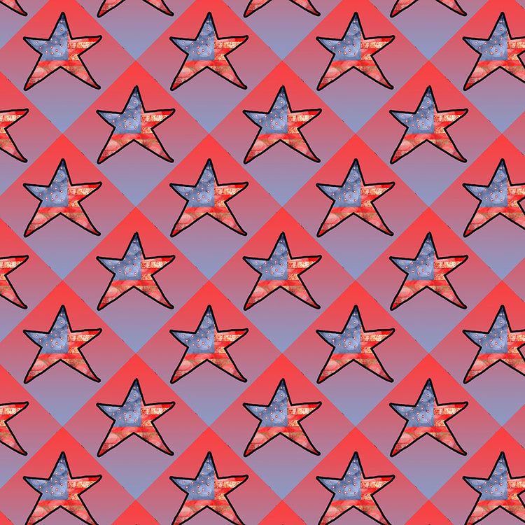 American Flag Star