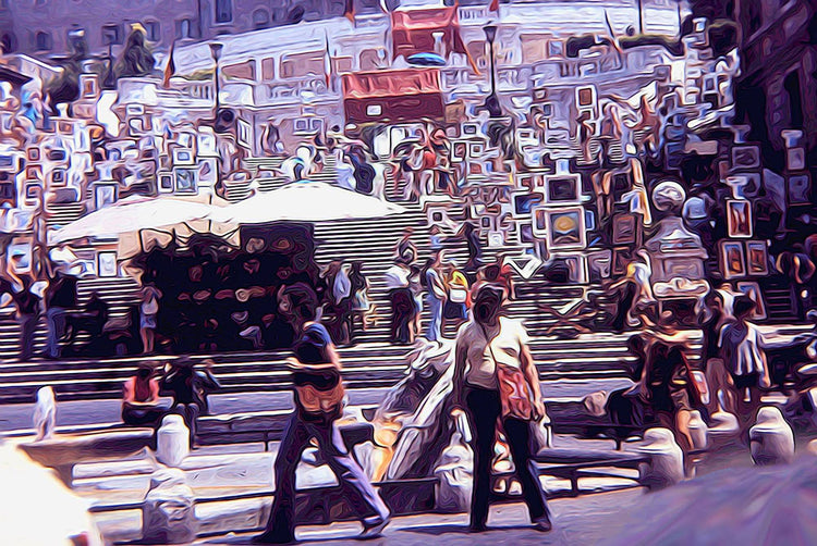 Art Market On The Steps