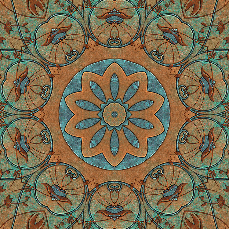 Copper Patina Kaleidoscope