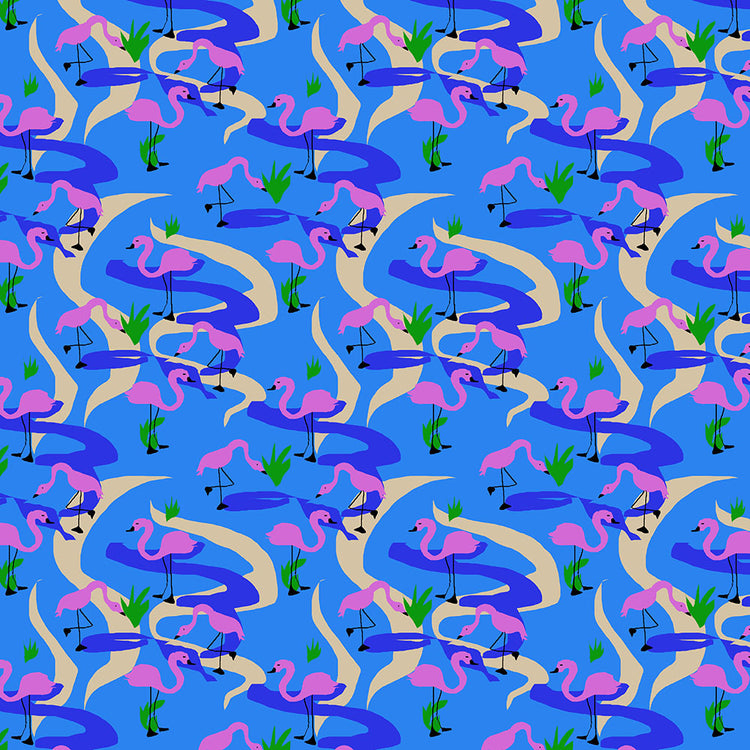 Flamingoes Pattern