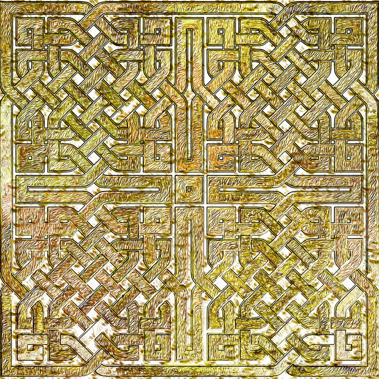 Gold Celtic Knot