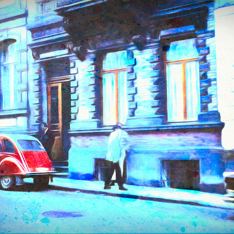 Red Car On The Street