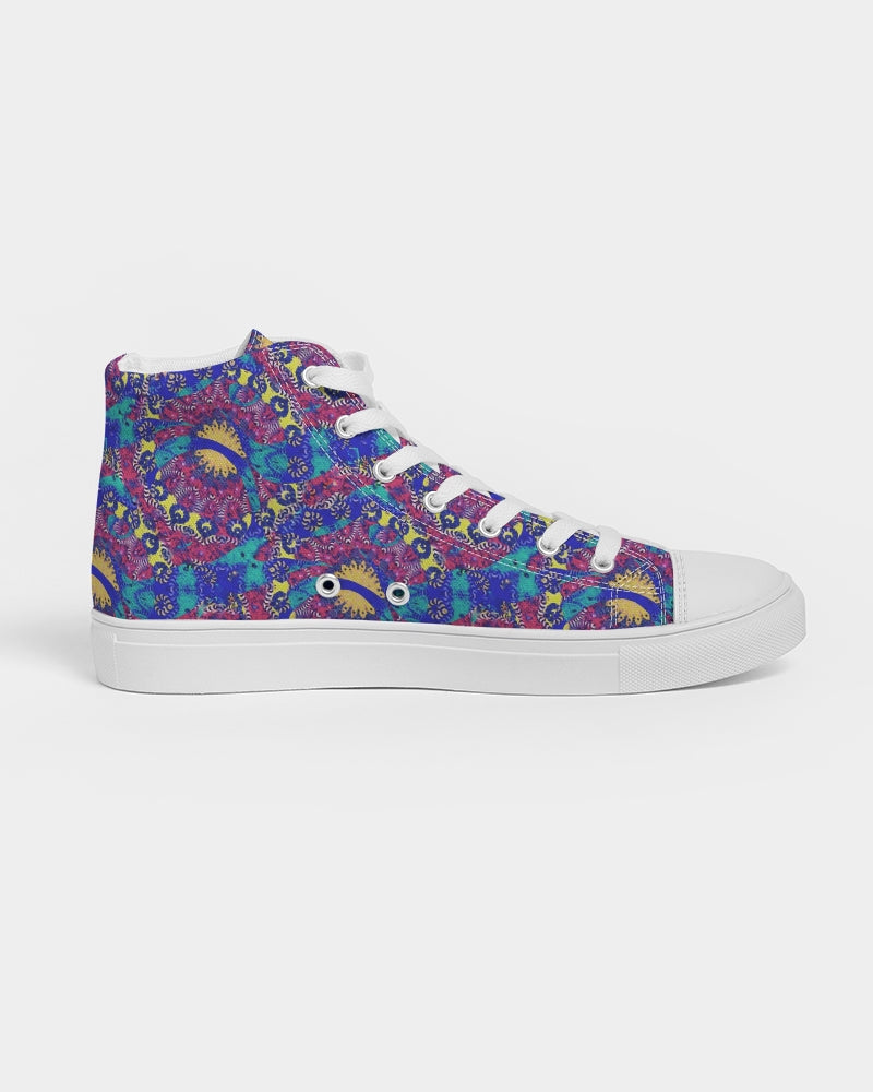 Caribbean Grafitti Women's Hightop Canvas Shoe