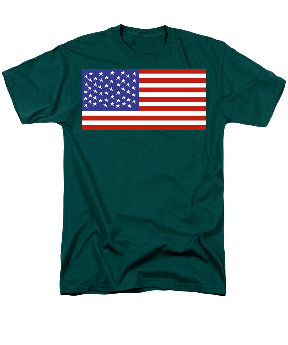American Flag #1 - Men's T-Shirt (Regular Fit)