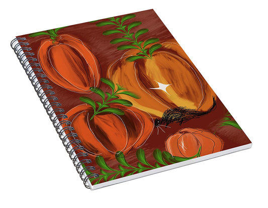 Pumpkin Patch 1 - Spiral Notebook