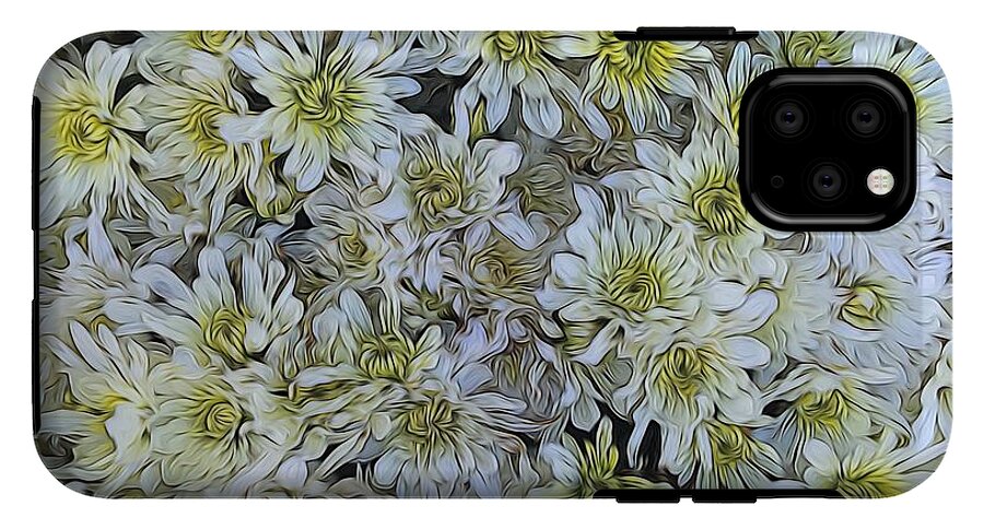 White Mums #1 - Phone Case
