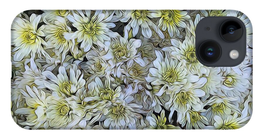 White Mums #1 - Phone Case