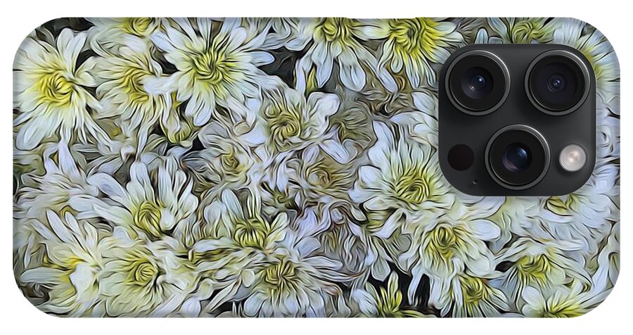 White Mums #1 - Phone Case