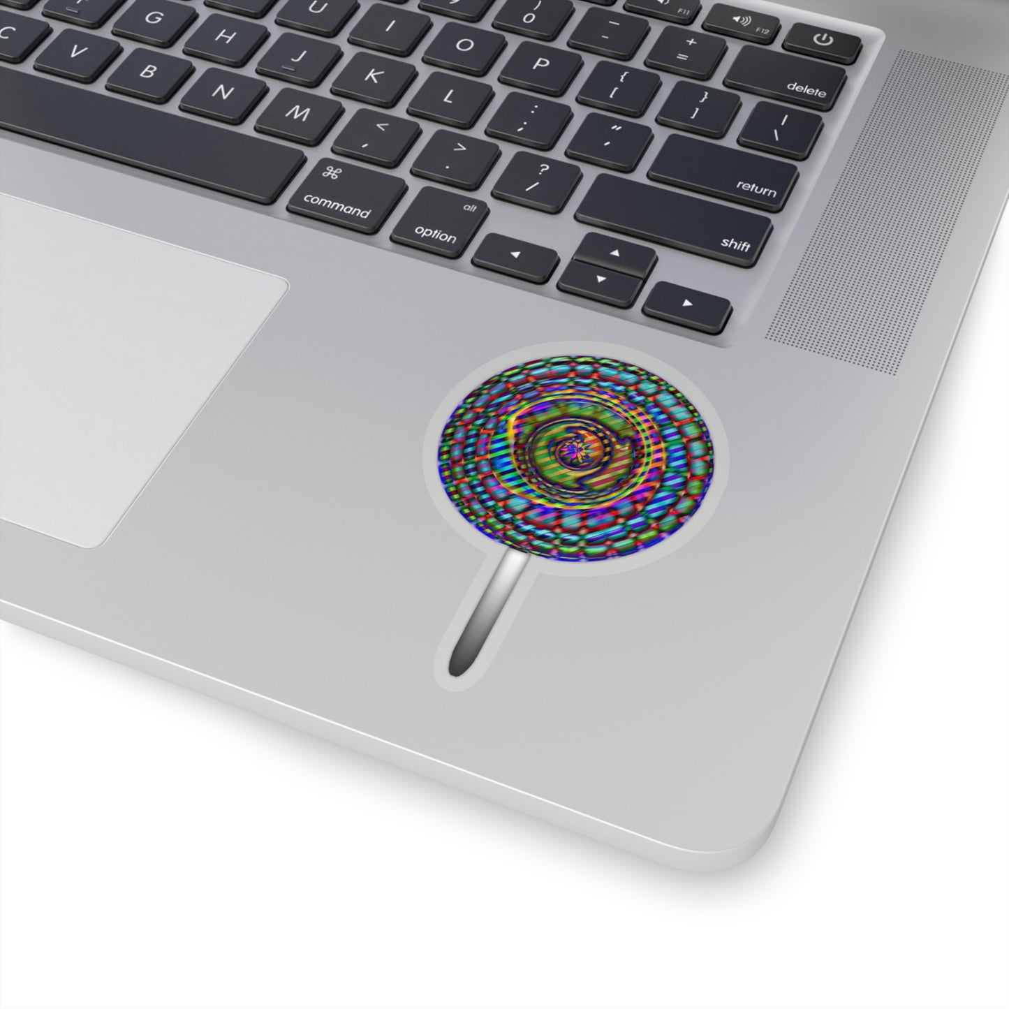 Rainbow Lollipop Kiss-Cut Stickers