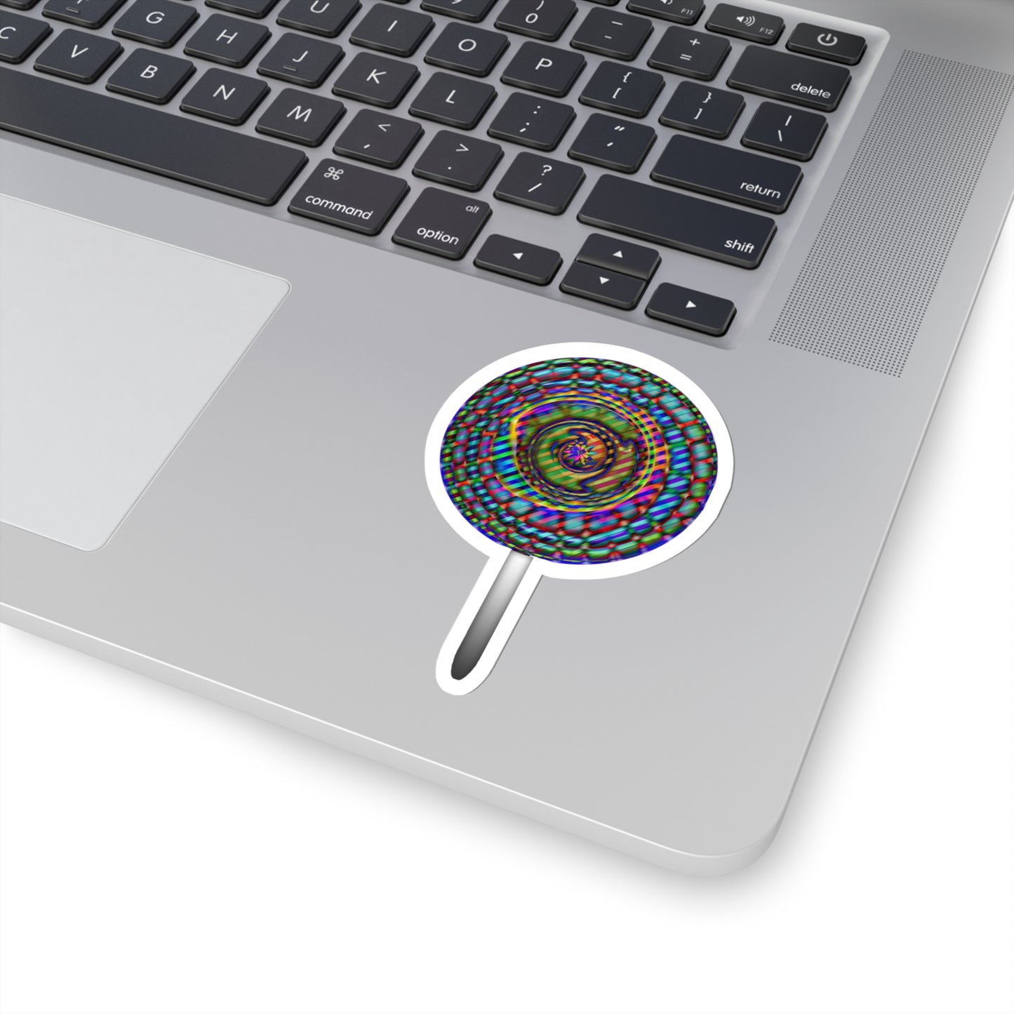 Rainbow Lollipop Kiss-Cut Stickers