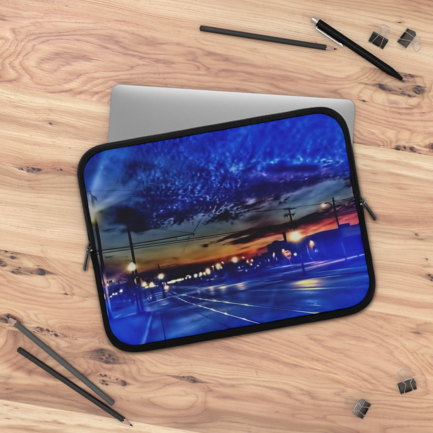 Morning Travel In Kenosha Laptop Sleeve