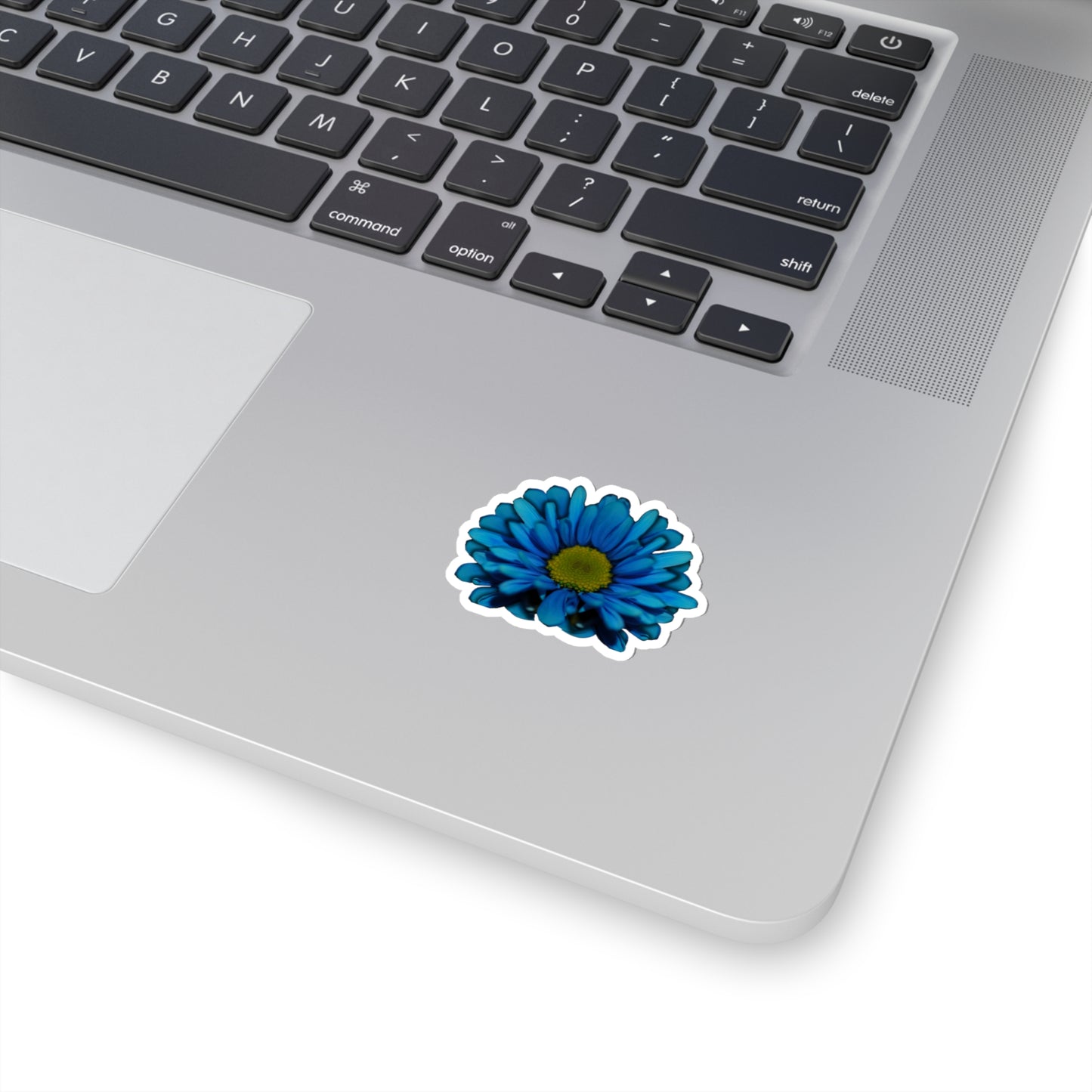 Blue Daisy Kiss-Cut Stickers