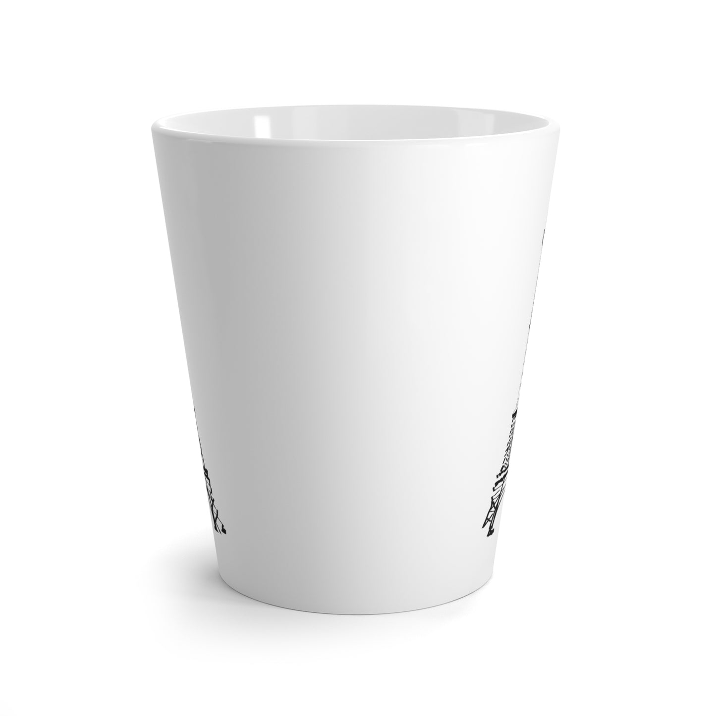 Eiffel Tower Latte Mug