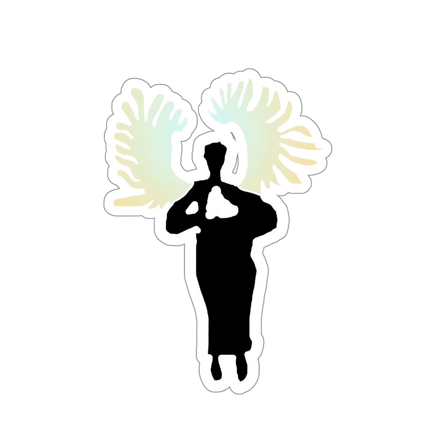 Guardian Angel Kiss-Cut Stickers