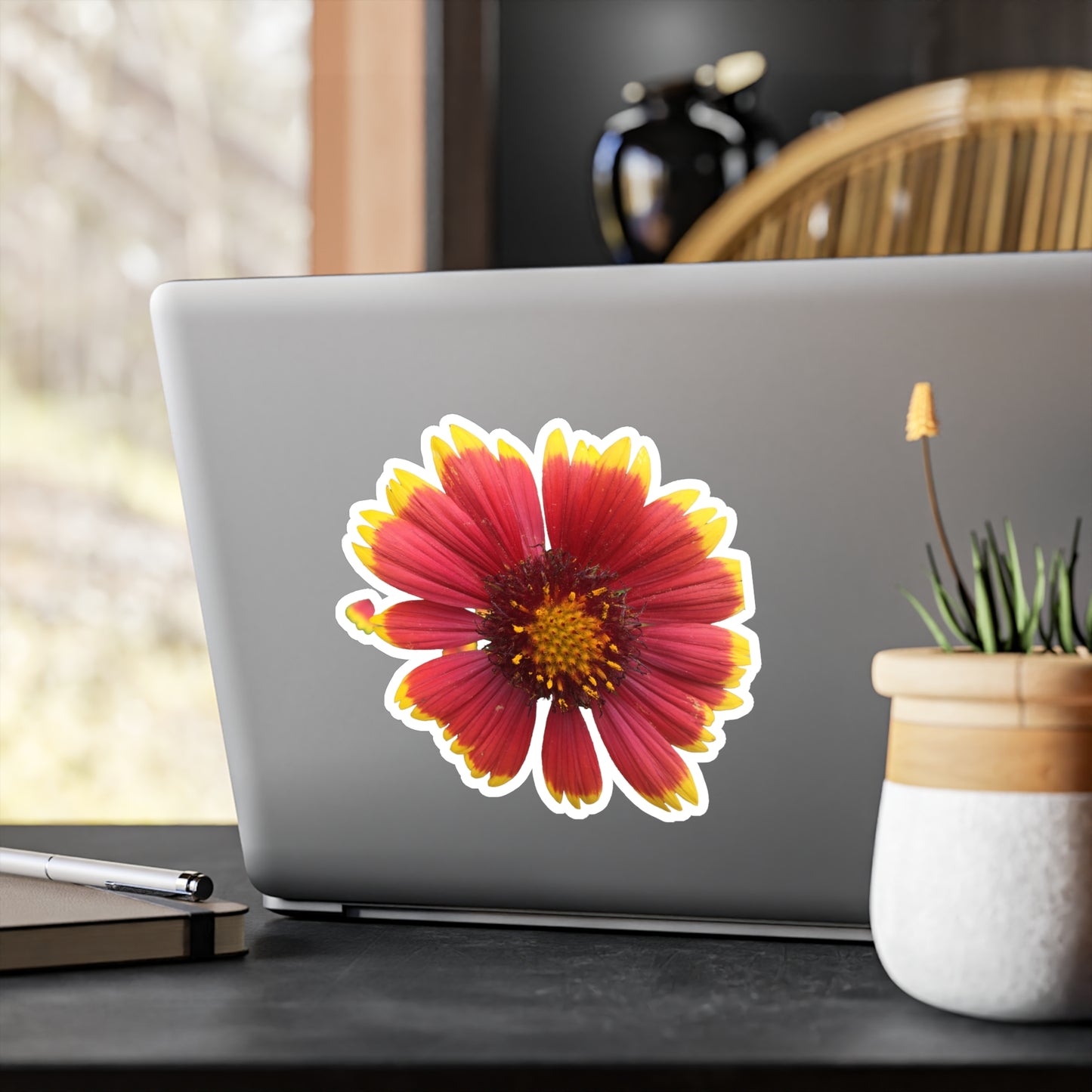 Gaillardia Kiss-Cut Vinyl Decals