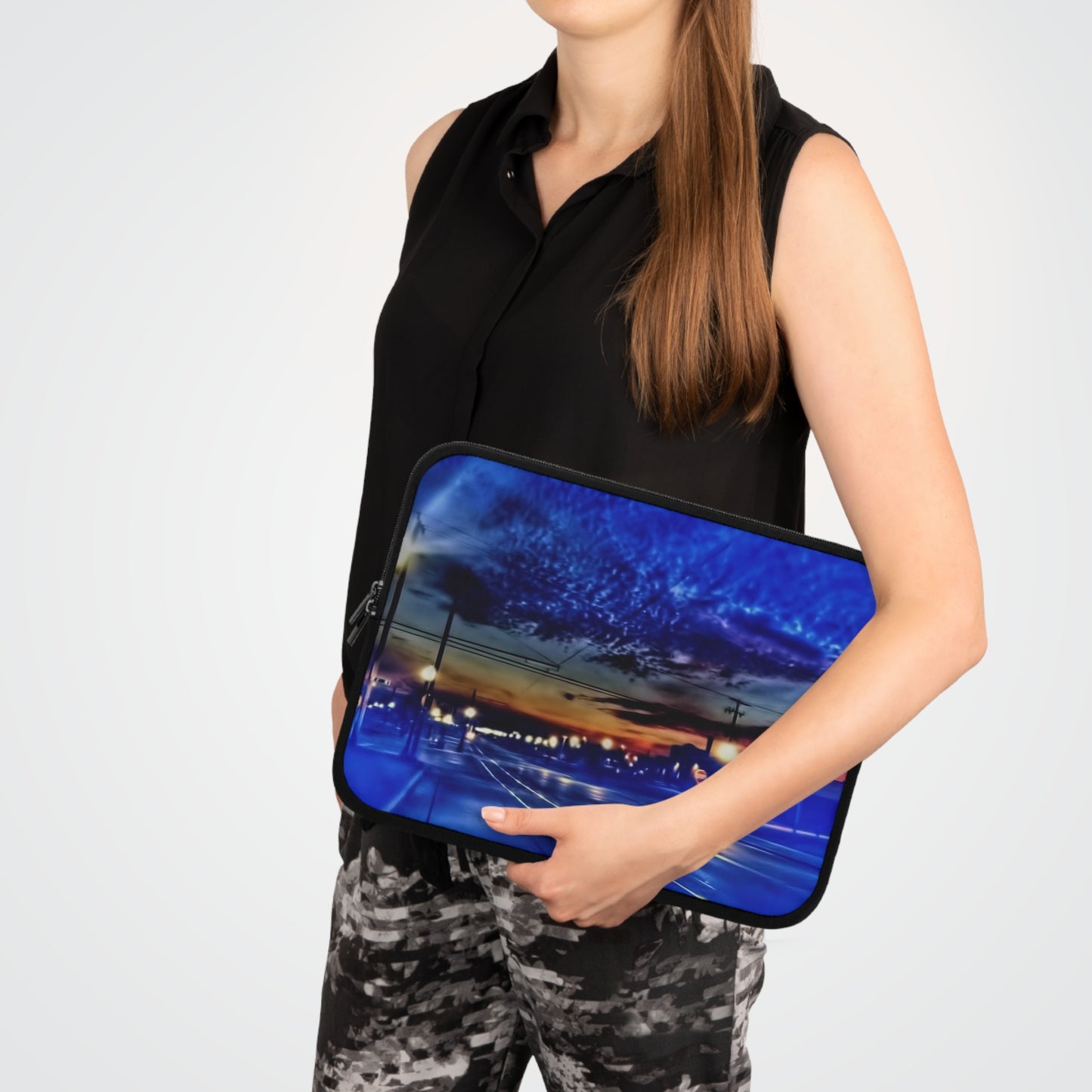 Morning Travel In Kenosha Laptop Sleeve