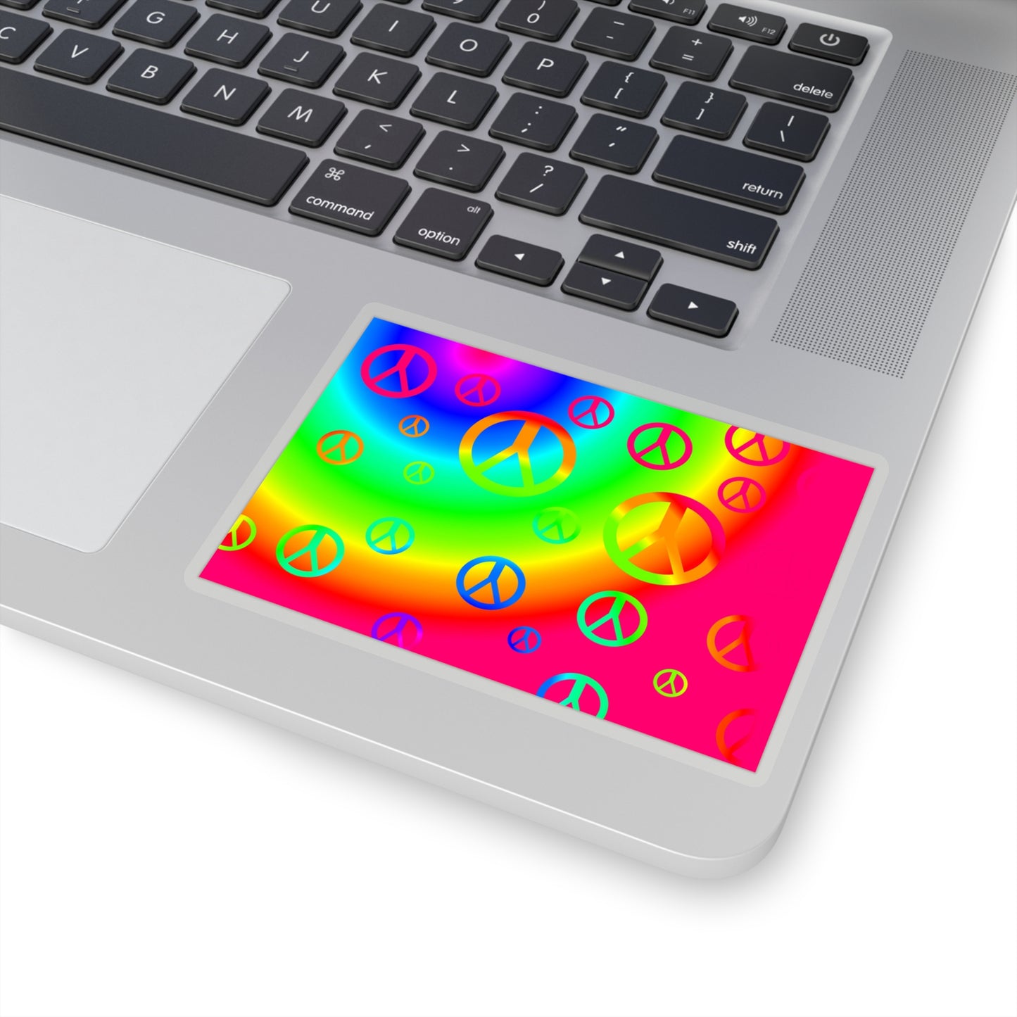 Peace Sign Kiss-Cut Stickers