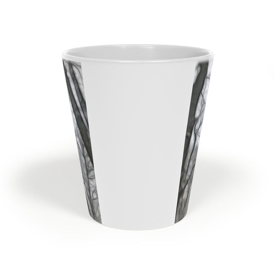 Calm Winter View Latte Mug, 12oz