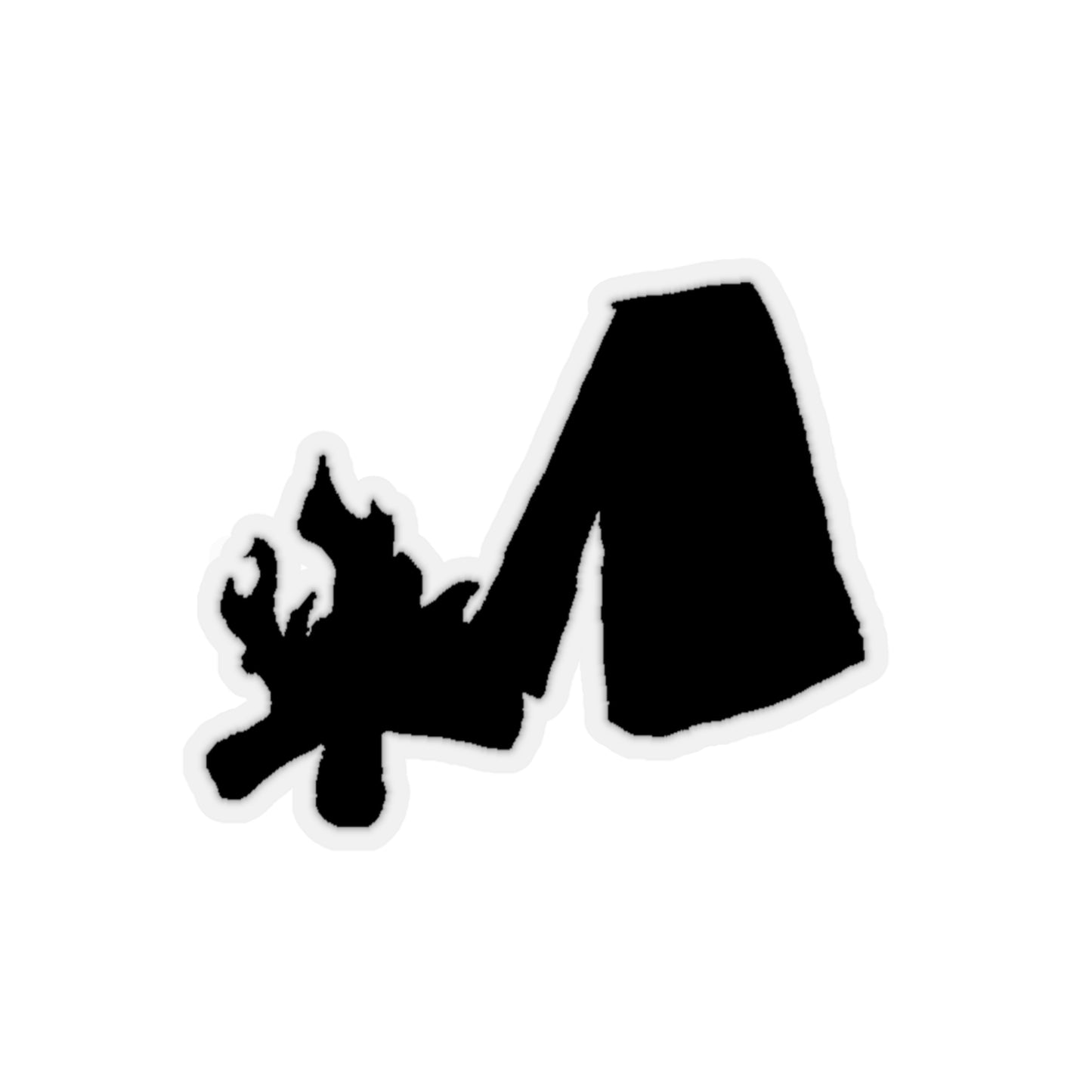 Campfire Kiss-Cut Stickers