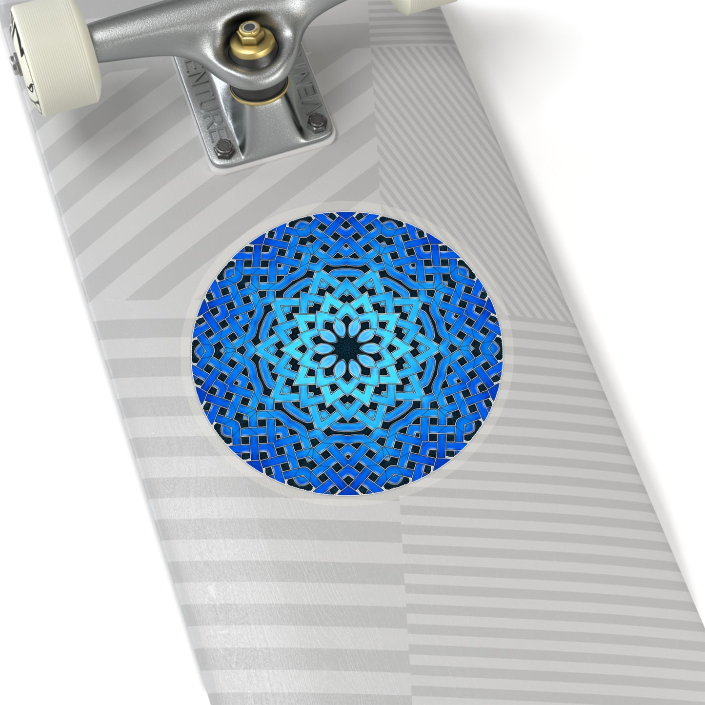 Blue Celtic Star Kiss-Cut Stickers