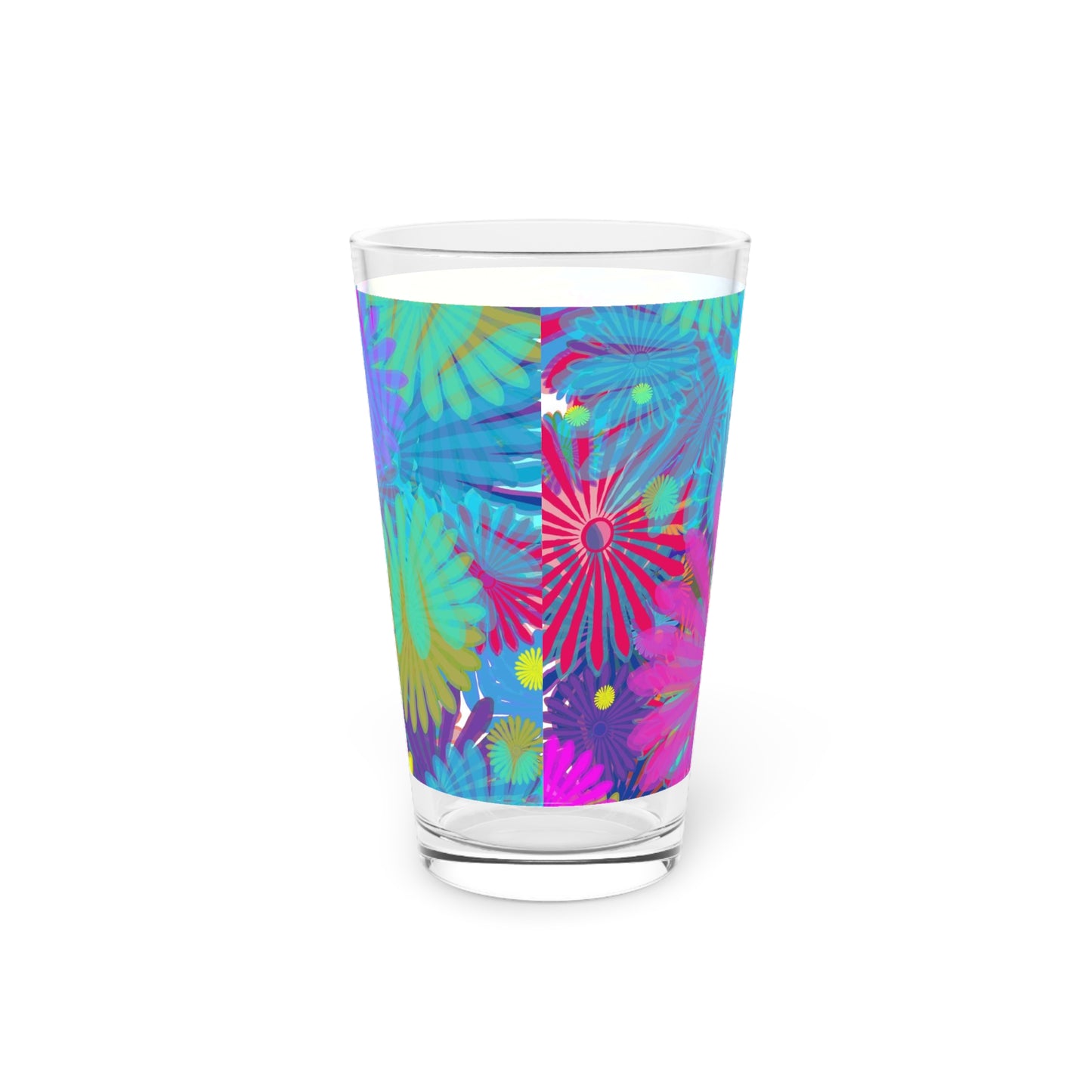 Daisy Festival Pint Glass, 16oz