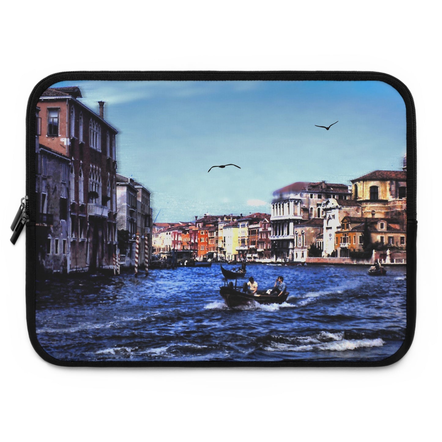 Vintage Venice Canal Laptop Sleeve