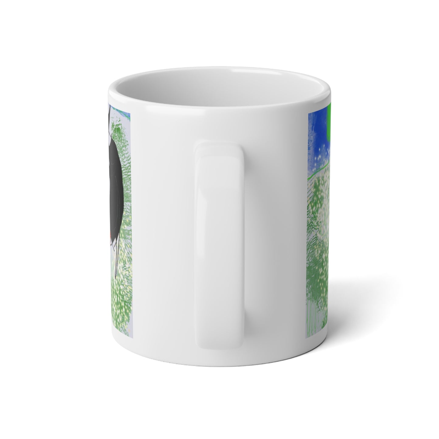 Witchy Jumbo Mug, 20oz | Unique Halloween Gift, Coffee Cup for Tea Lovers, Spooky Home Decor, Artsy Artisan Beverage Tumbler