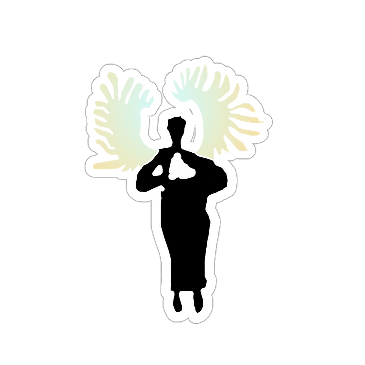Guardian Angel Kiss-Cut Stickers