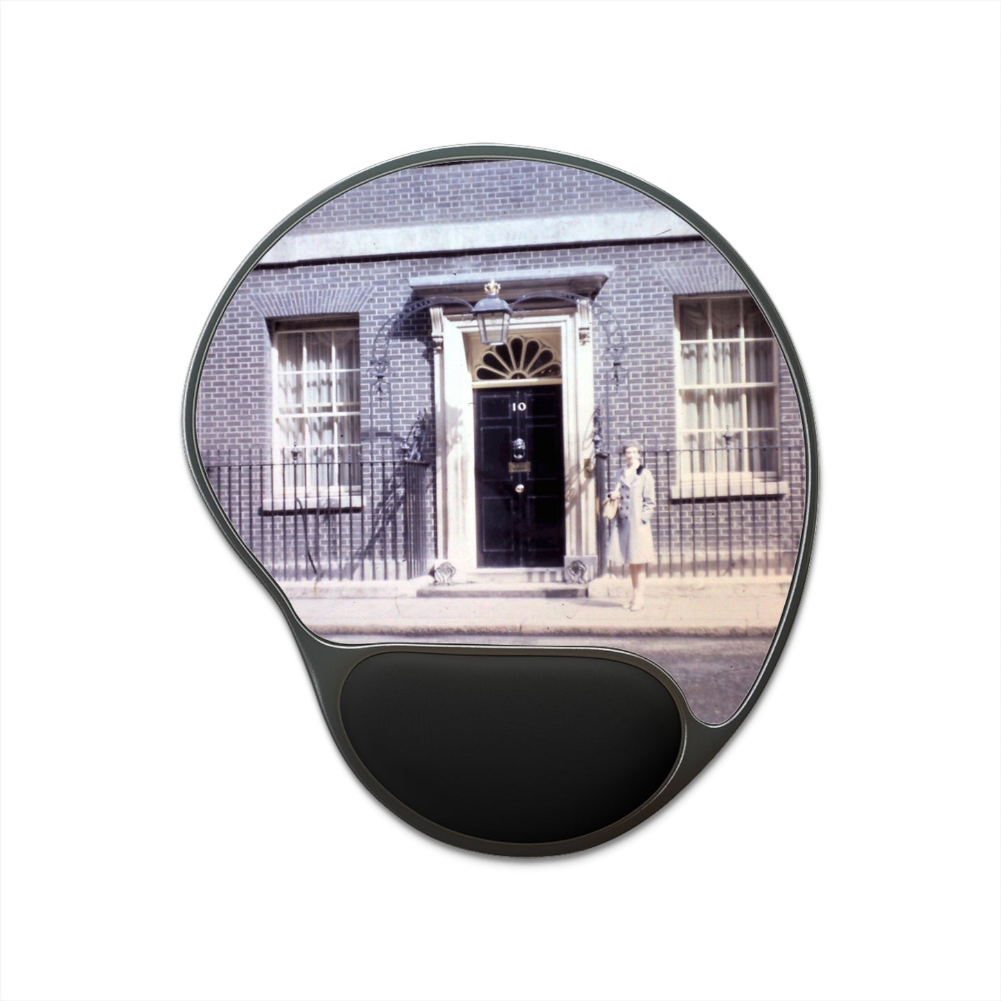Europe 1967 No 2 Mouse Pad With Wrist Rest