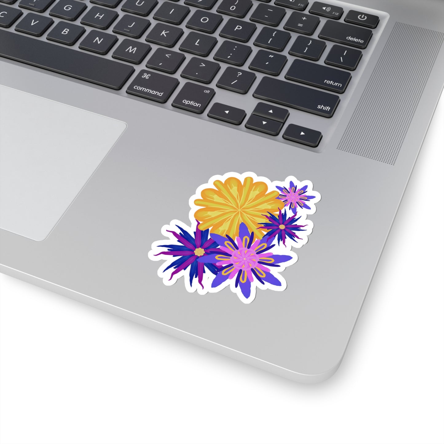 Fanciful Flowers Kiss-Cut Stickers