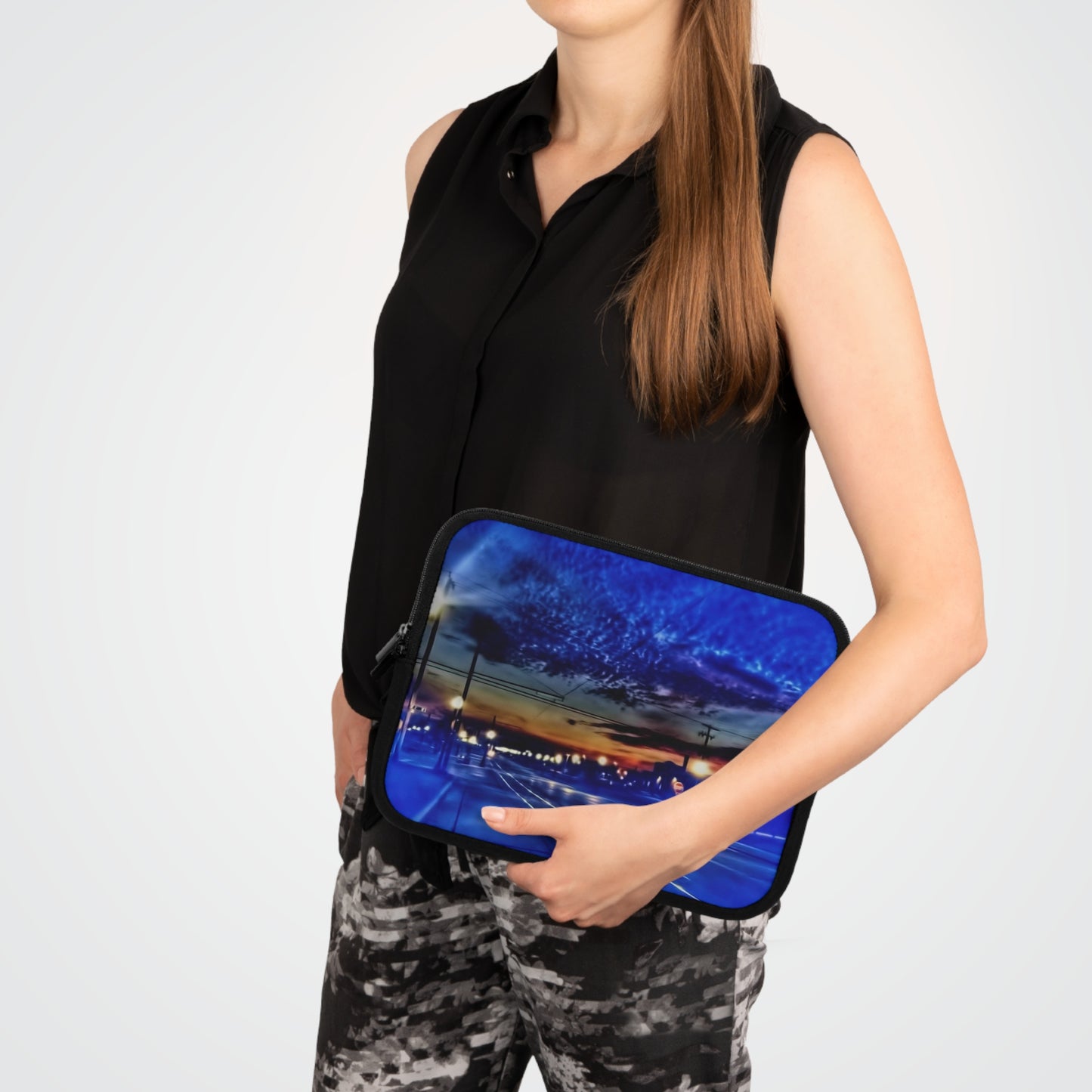 Morning Travel In Kenosha Laptop Sleeve