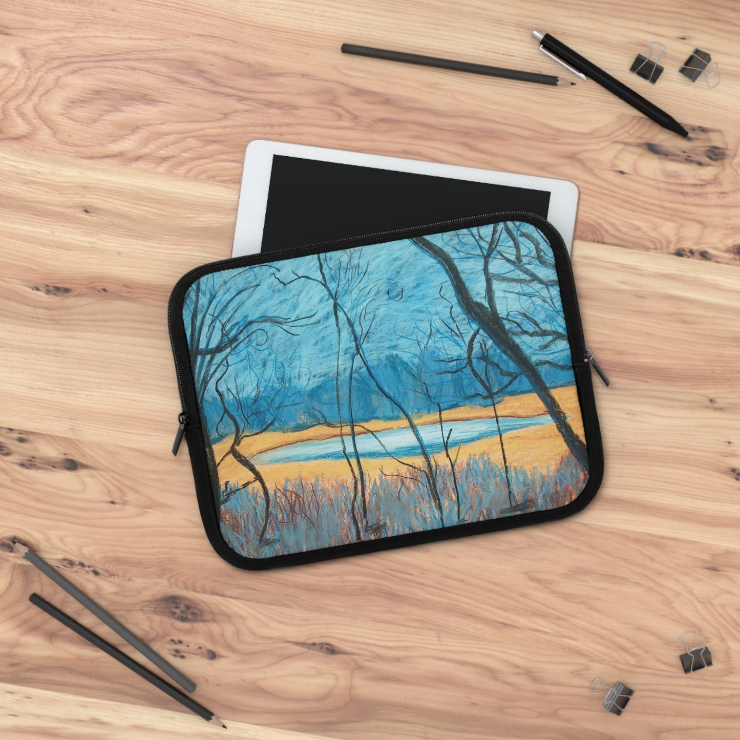 Marsh Lake Pastel Laptop Sleeve