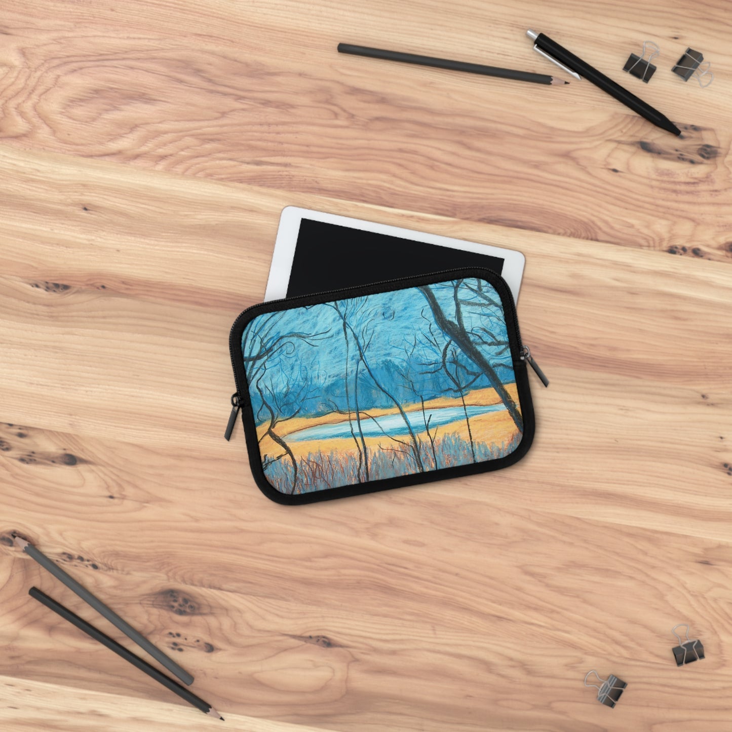 Marsh Lake Pastel Laptop Sleeve