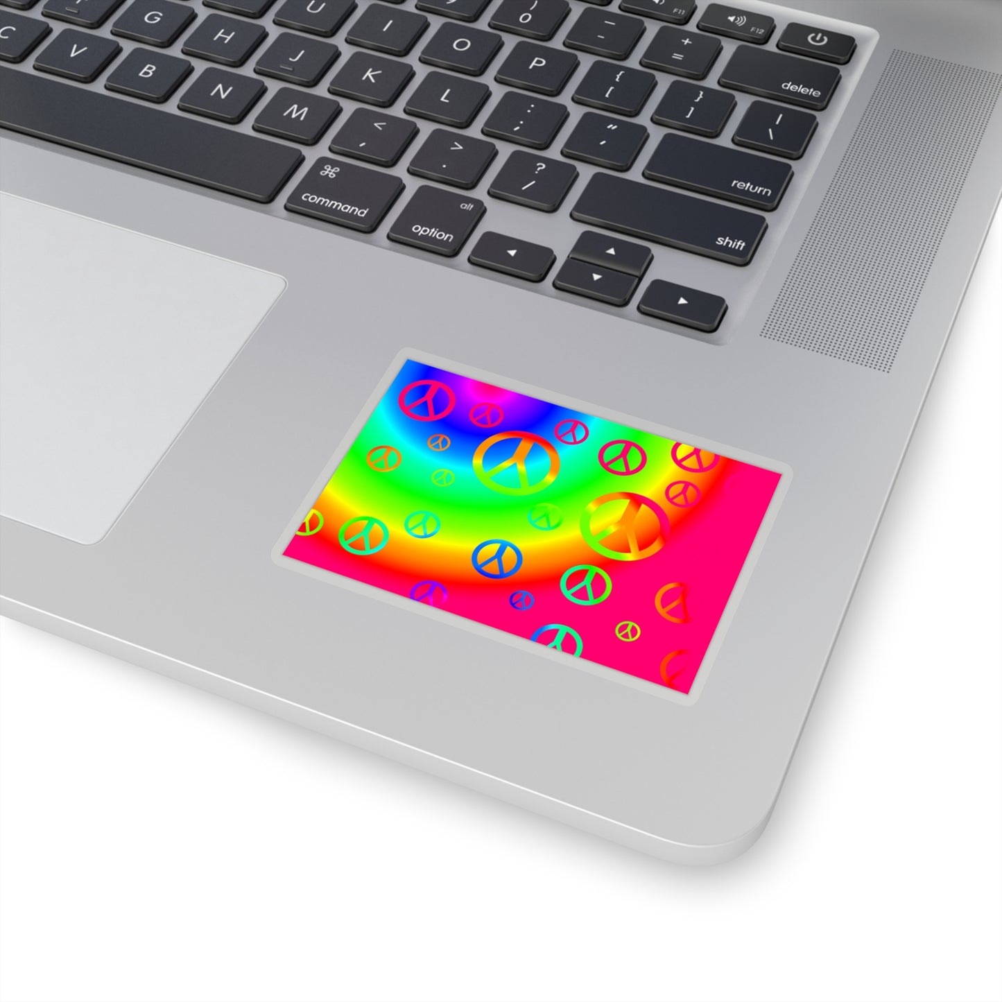 Peace Sign Kiss-Cut Stickers