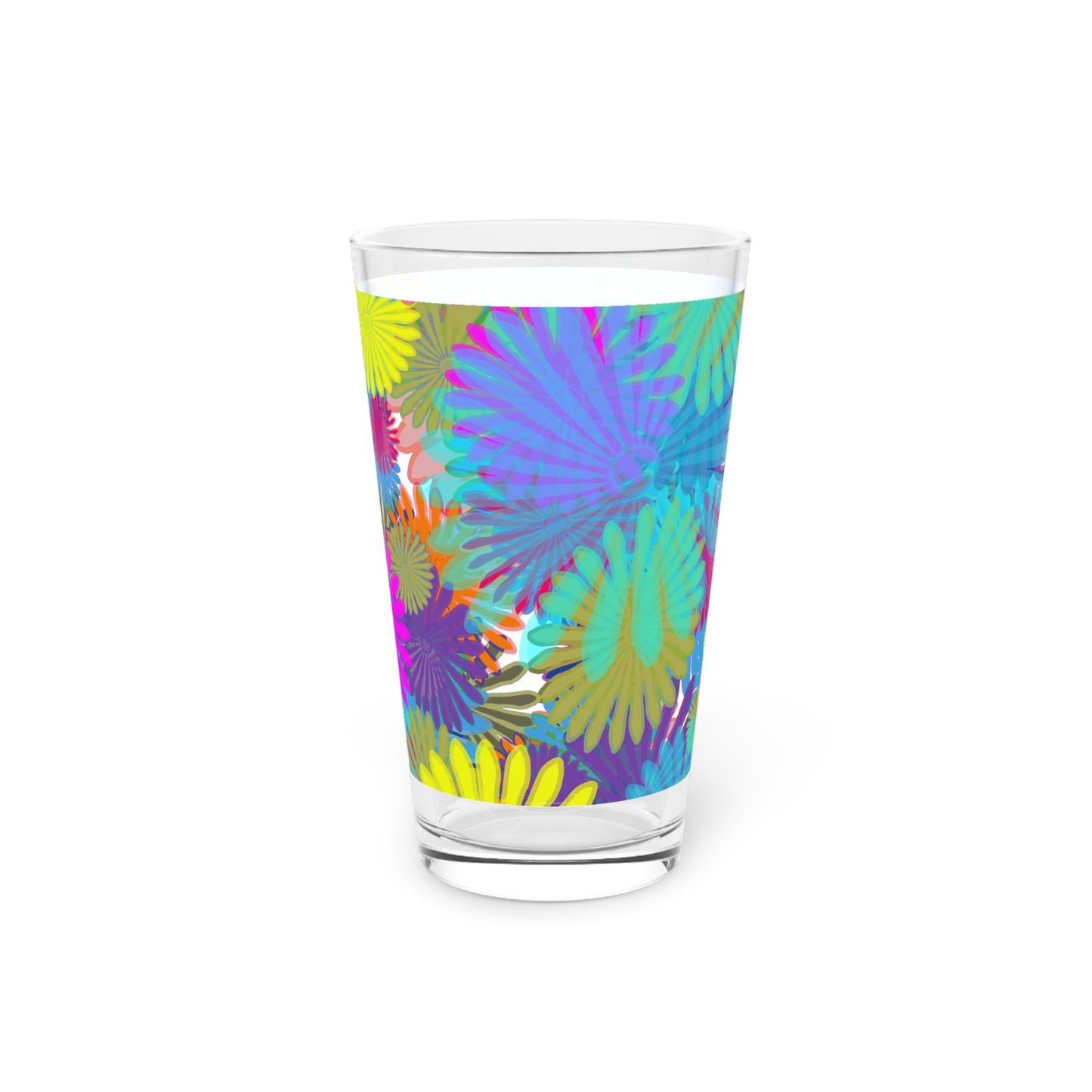 Daisy Festival Pint Glass, 16oz