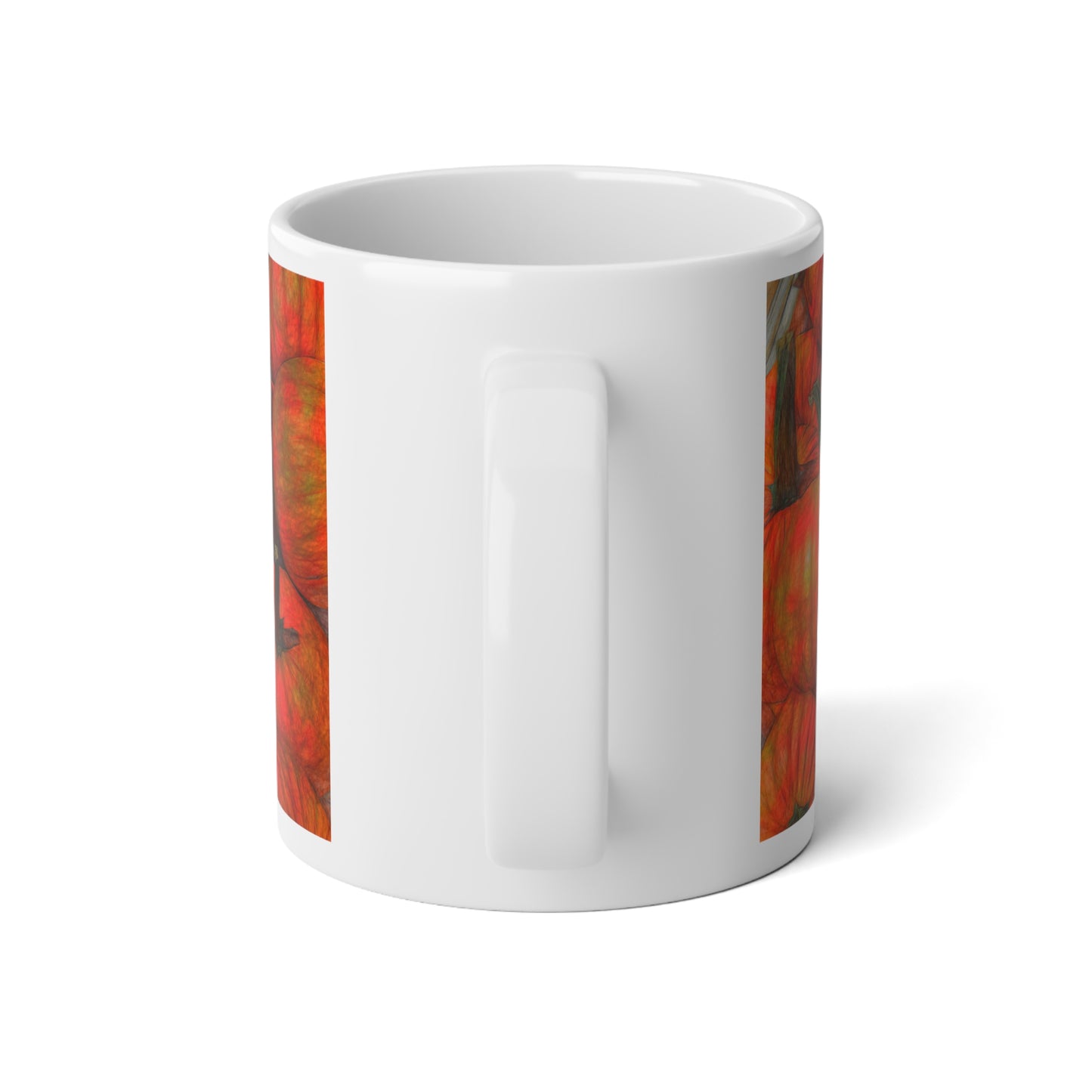 Pumpkin Harvest Jumbo Mug, 20oz Coffee Cup, Fall Decor, Thanksgiving Gift, Autumn Vibes, Pumpkin Lovers