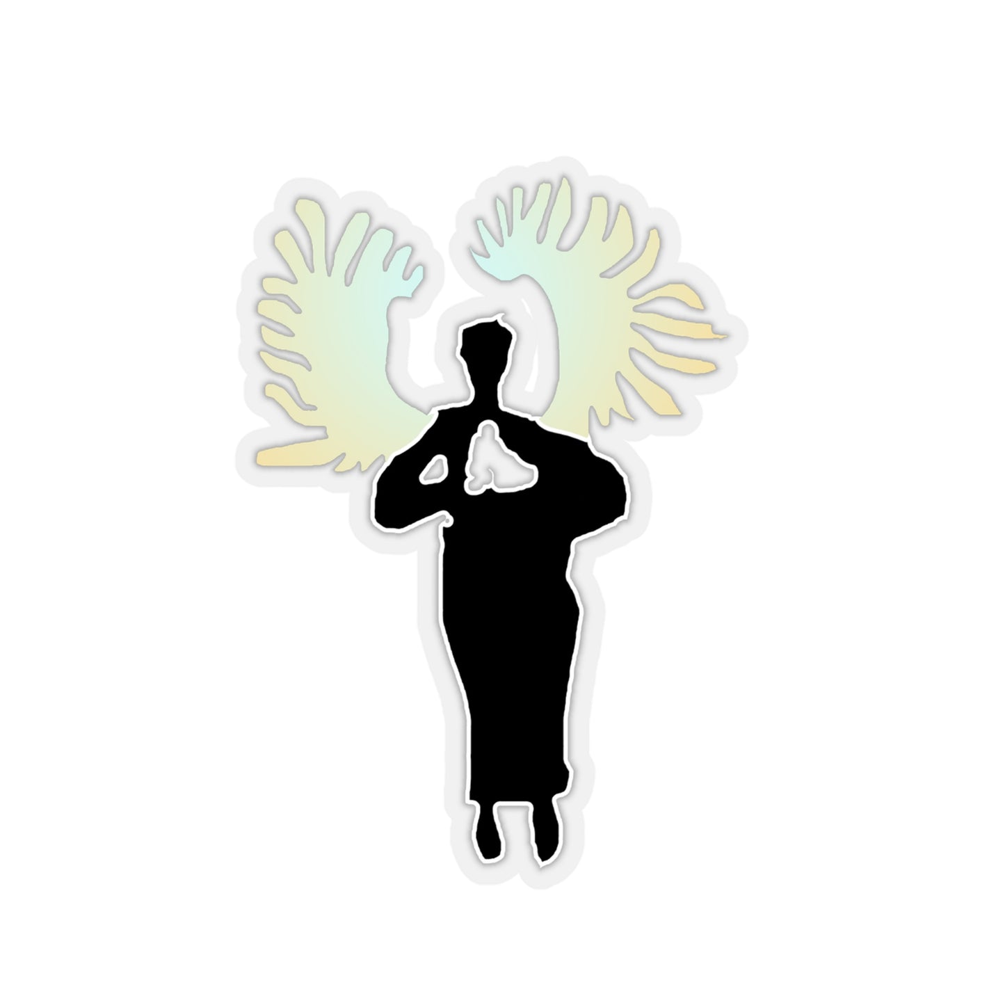 Guardian Angel Kiss-Cut Stickers
