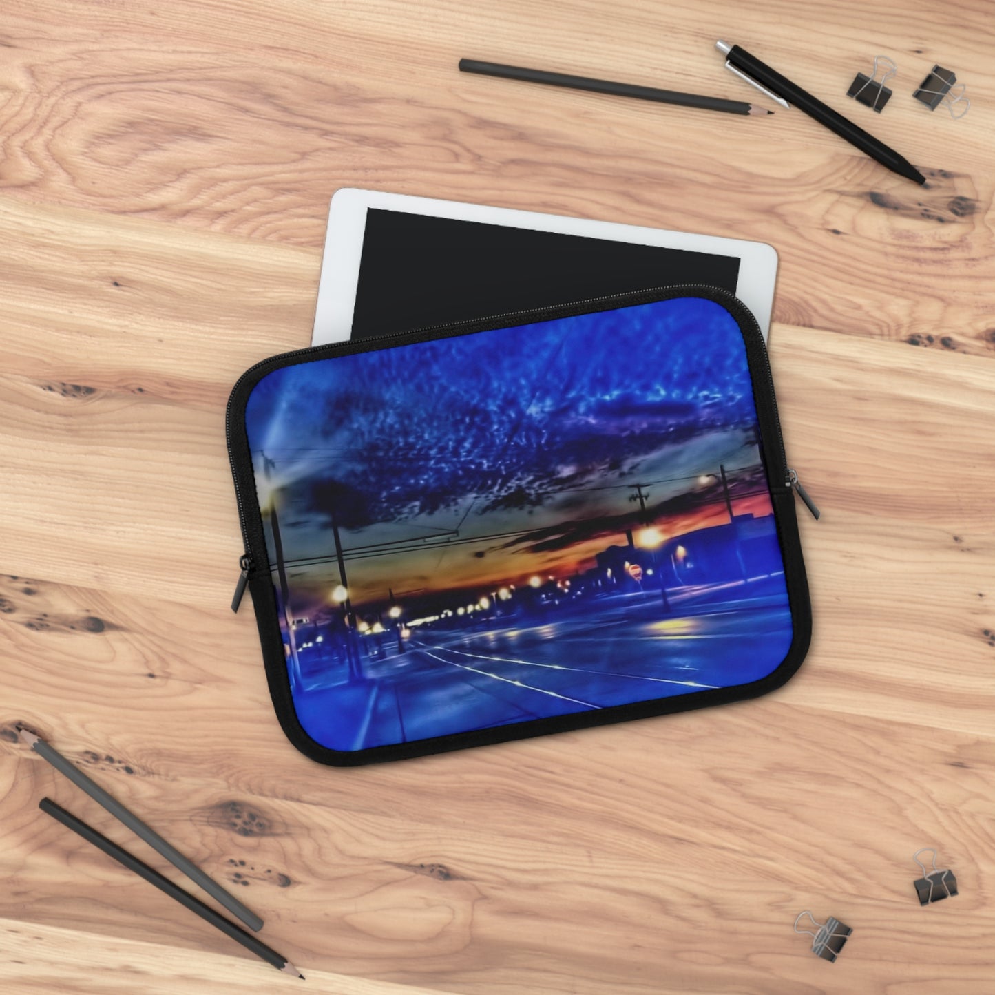 Morning Travel In Kenosha Laptop Sleeve