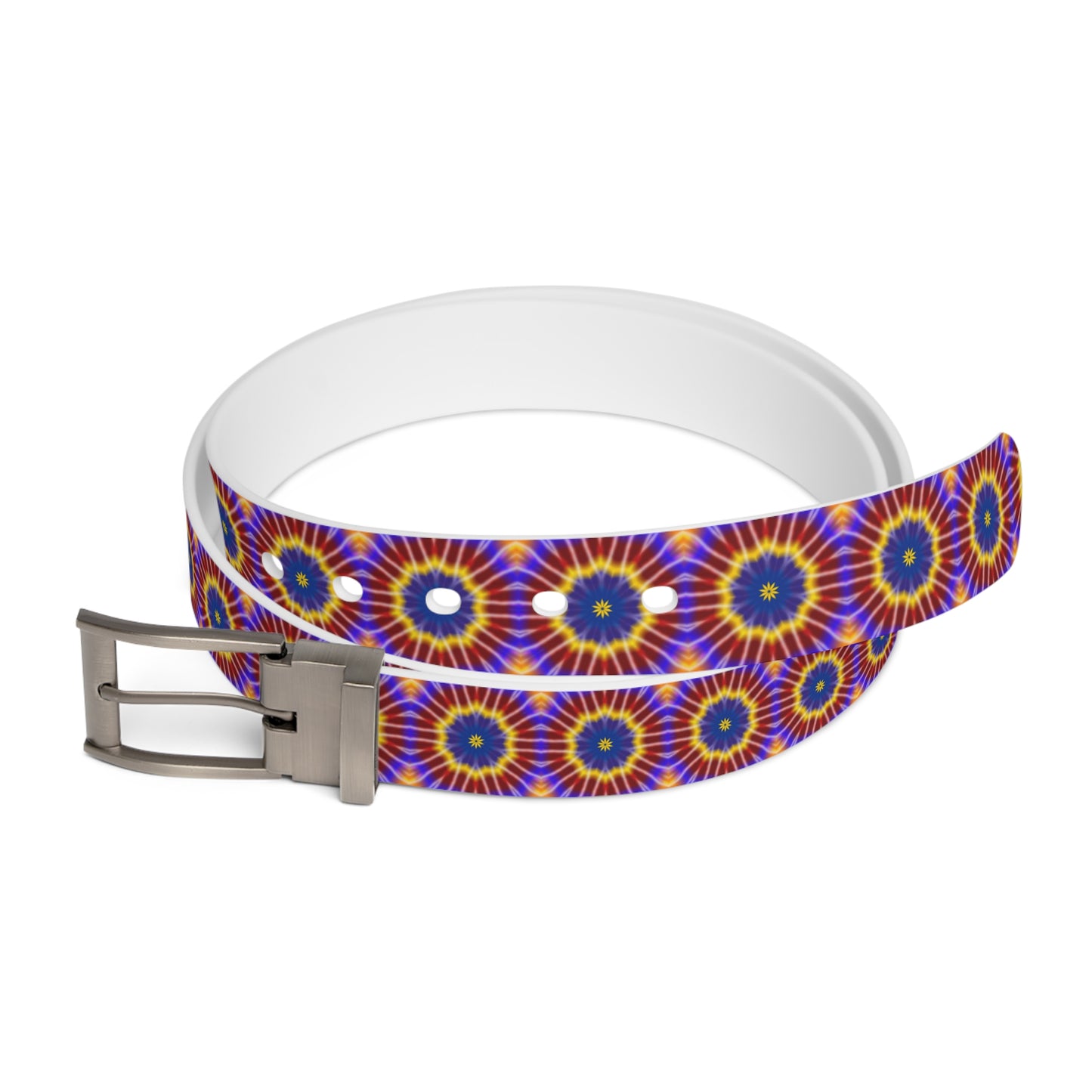 Rainbow Tie Dye Belt
