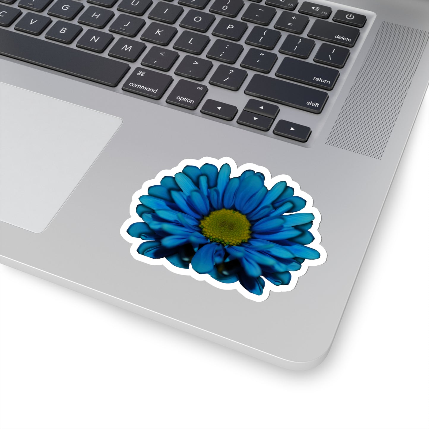 Blue Daisy Kiss-Cut Stickers