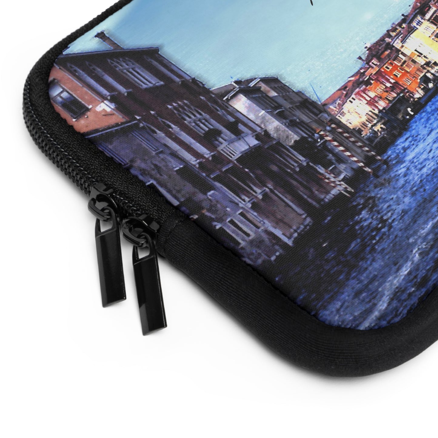 Vintage Venice Canal Laptop Sleeve