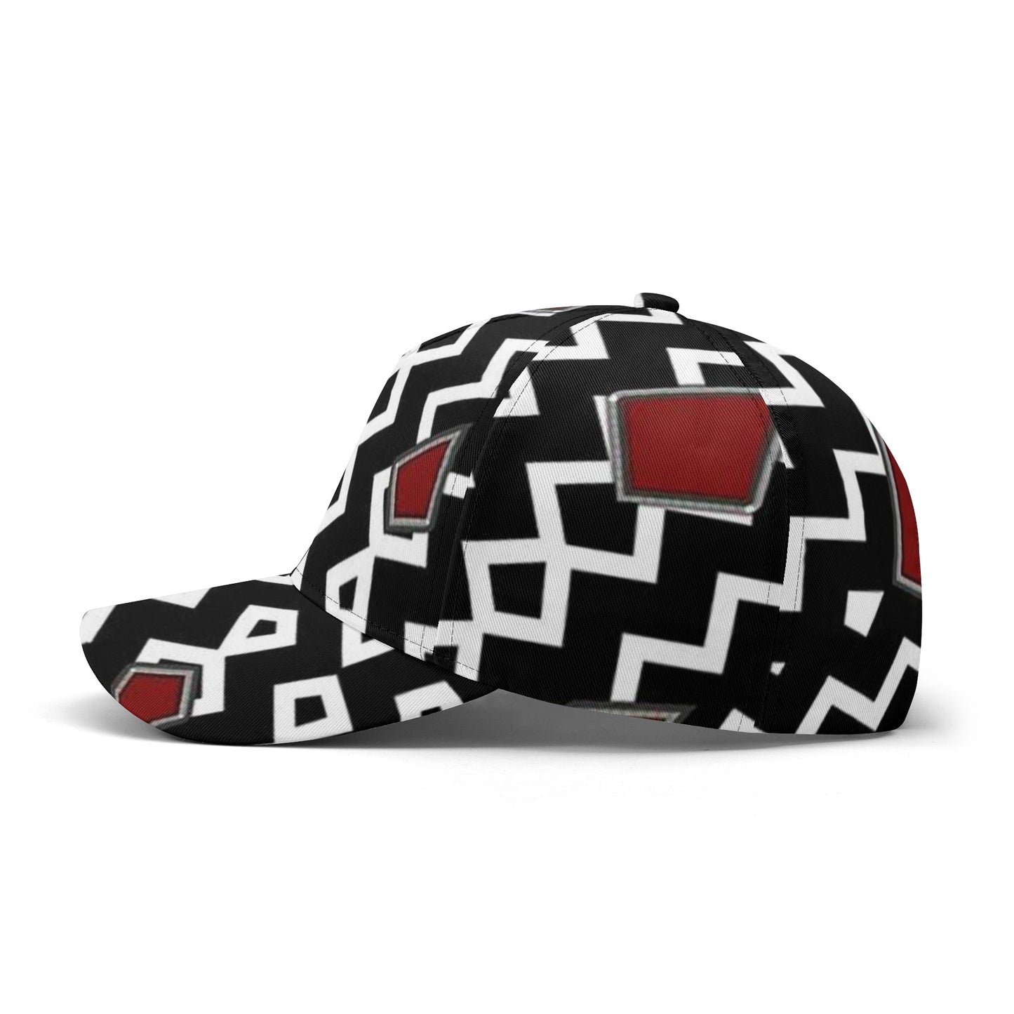 Hyperspace Kaleidoscope All Over Printing Baseball Caps