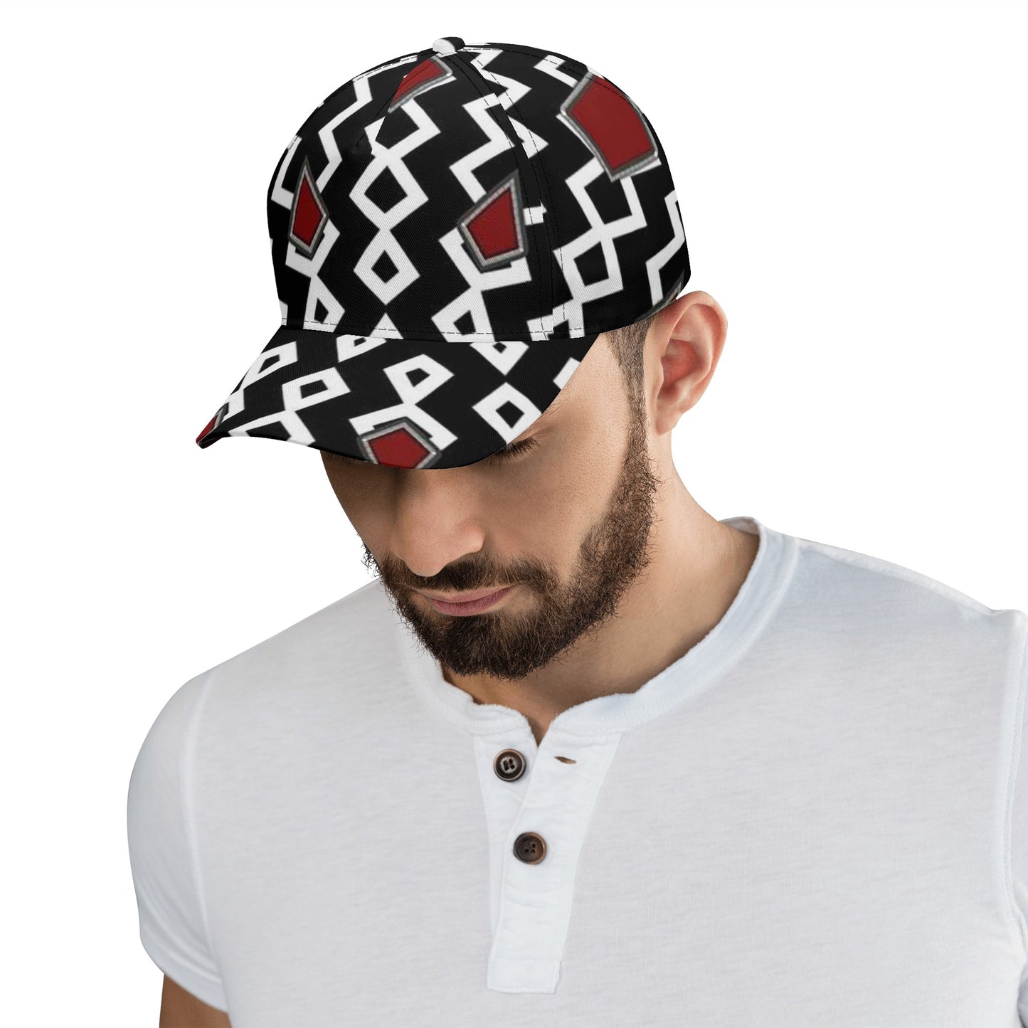 Hyperspace Kaleidoscope All Over Printing Baseball Caps