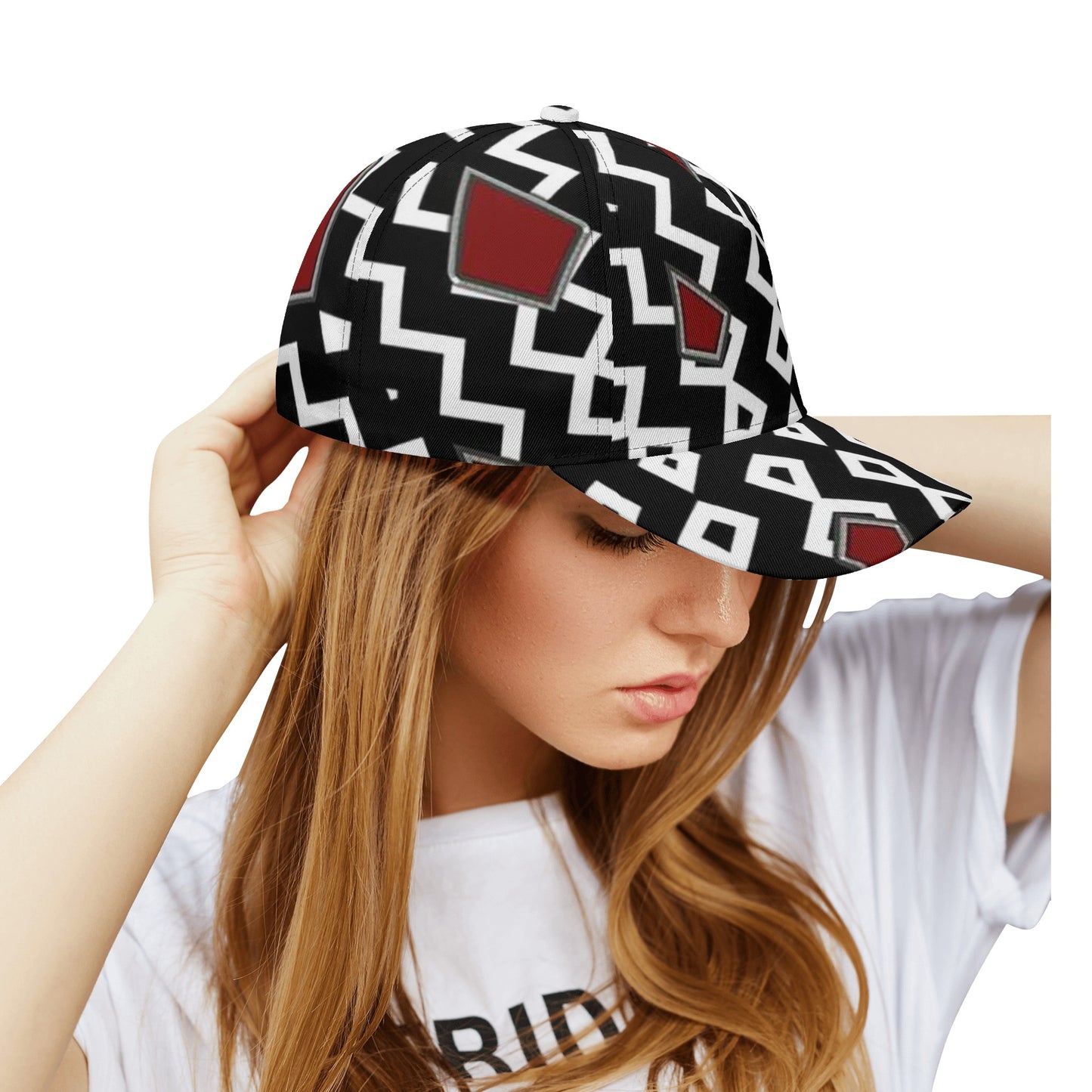 Hyperspace Kaleidoscope All Over Printing Baseball Caps
