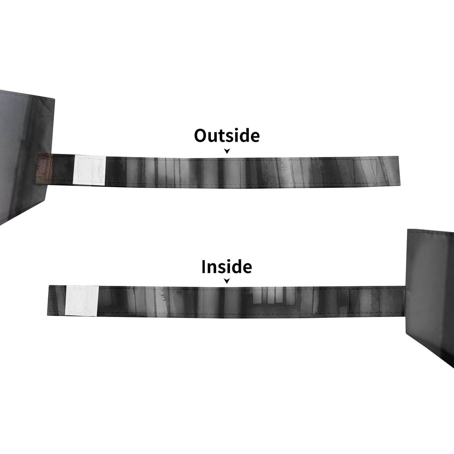 Black and White Bookshelves Fully Auto Open & Close Umbrella Printing Outside