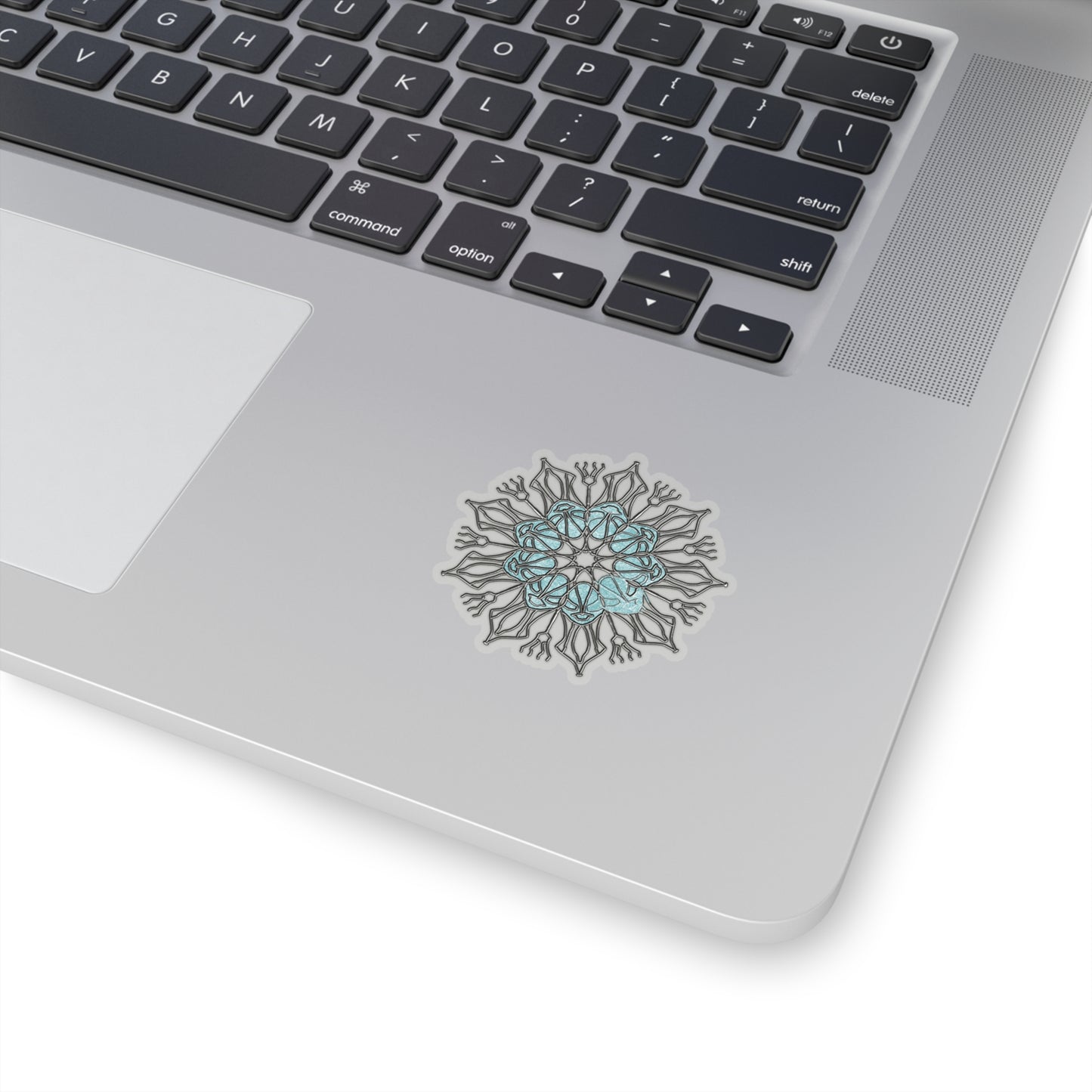 Snowflake Mandala Kiss-Cut Stickers