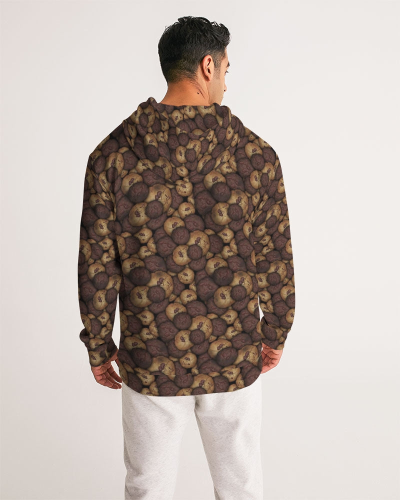 Chocolate Chip Cookies Men's All-Over Print Hoodie