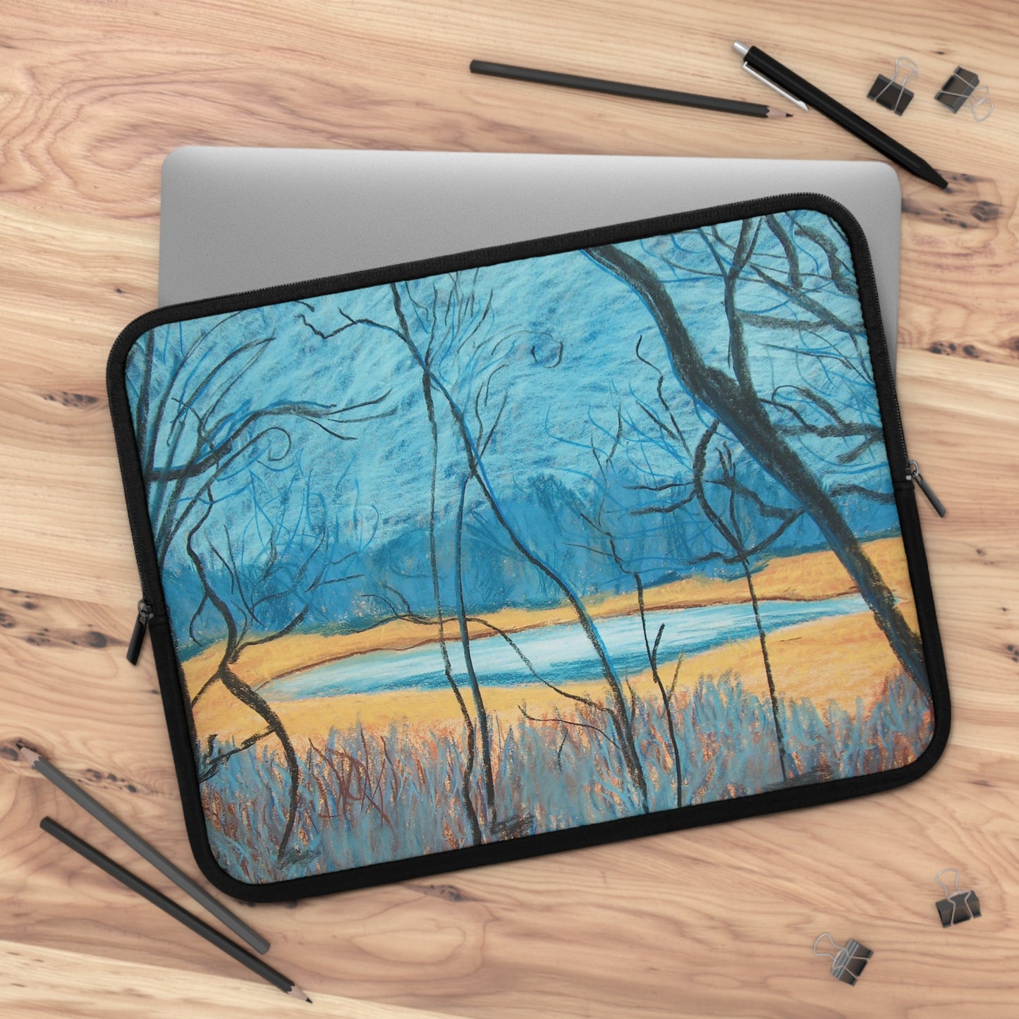 Marsh Lake Pastel Laptop Sleeve
