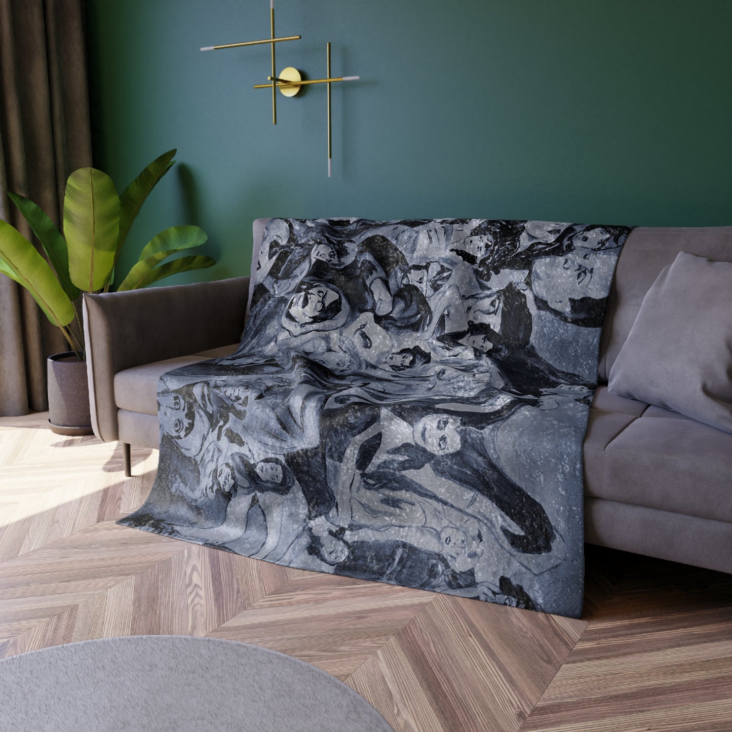 Silents Crushed Velvet Blanket